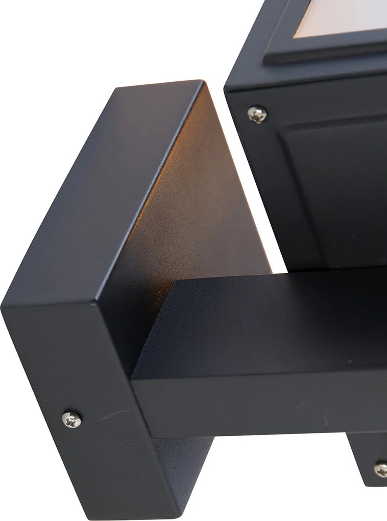 Inteligentná nástenná lampa sivá vrátane inteligentnej G95 - Sutton Up