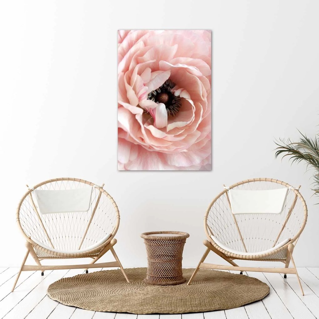 Gario Plagát Pastelový kvet pivonky Farba rámu: Bez rámu, Rozmery: 40 x 60 cm