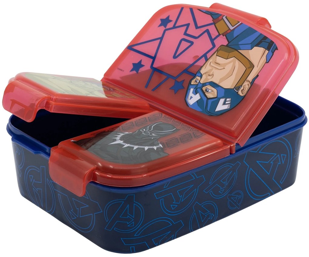 Multibox na desiatu Avengers Invincible Force s 3 priehradkami