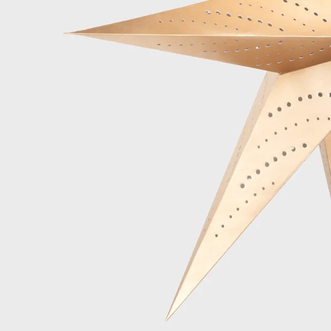 LED hviezda GALLA zlatá 705021