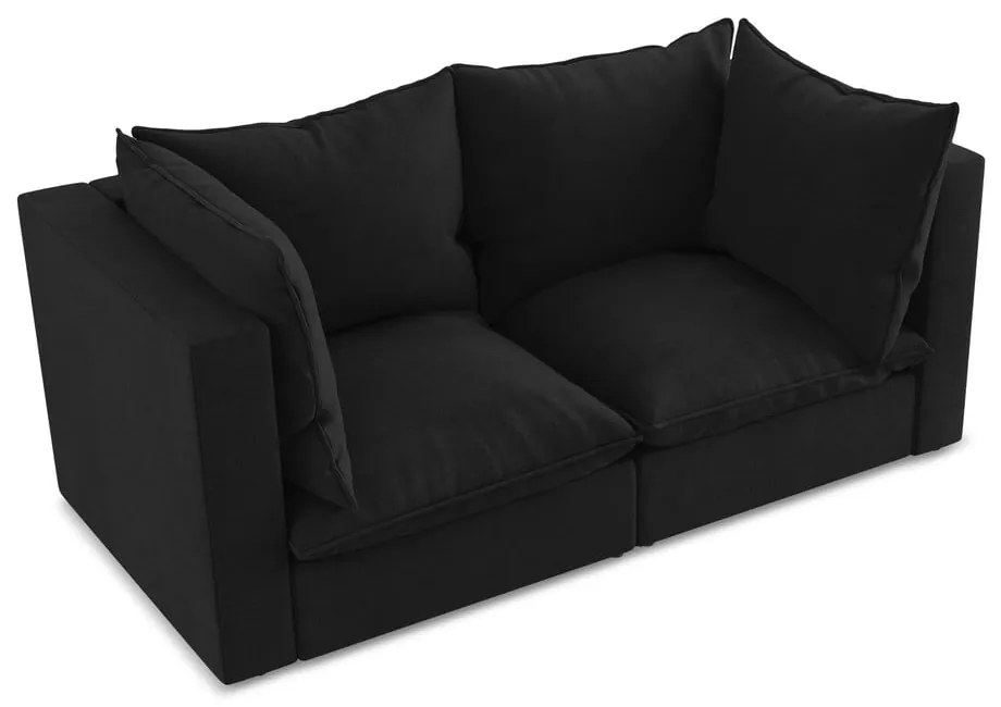 Čierna pohovka 180 cm Manao – Makamii