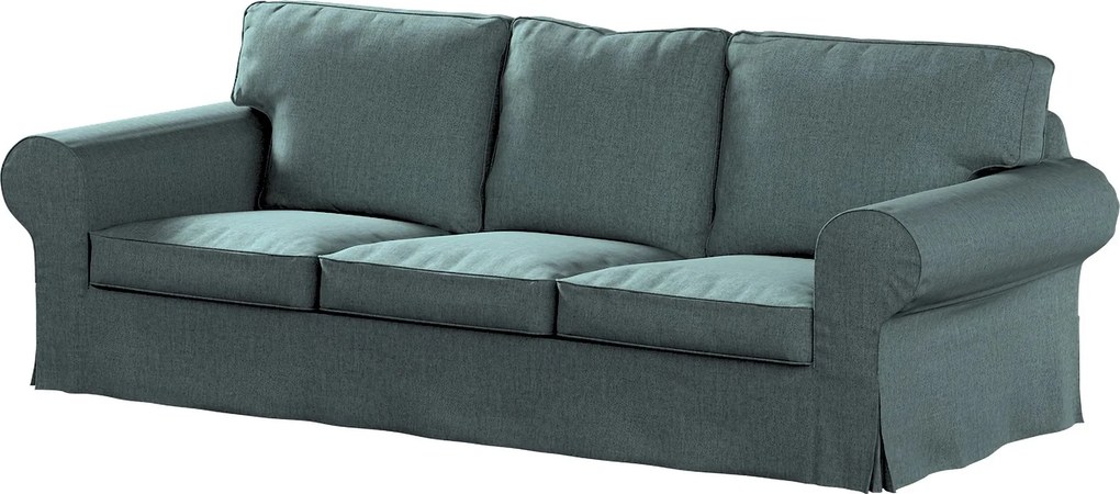 Poťah na sedačku Ektorp (rozkladacia, pre 3 osoby) NOVÝ MODEL 2013 farba produktu modrá látka zapletaná