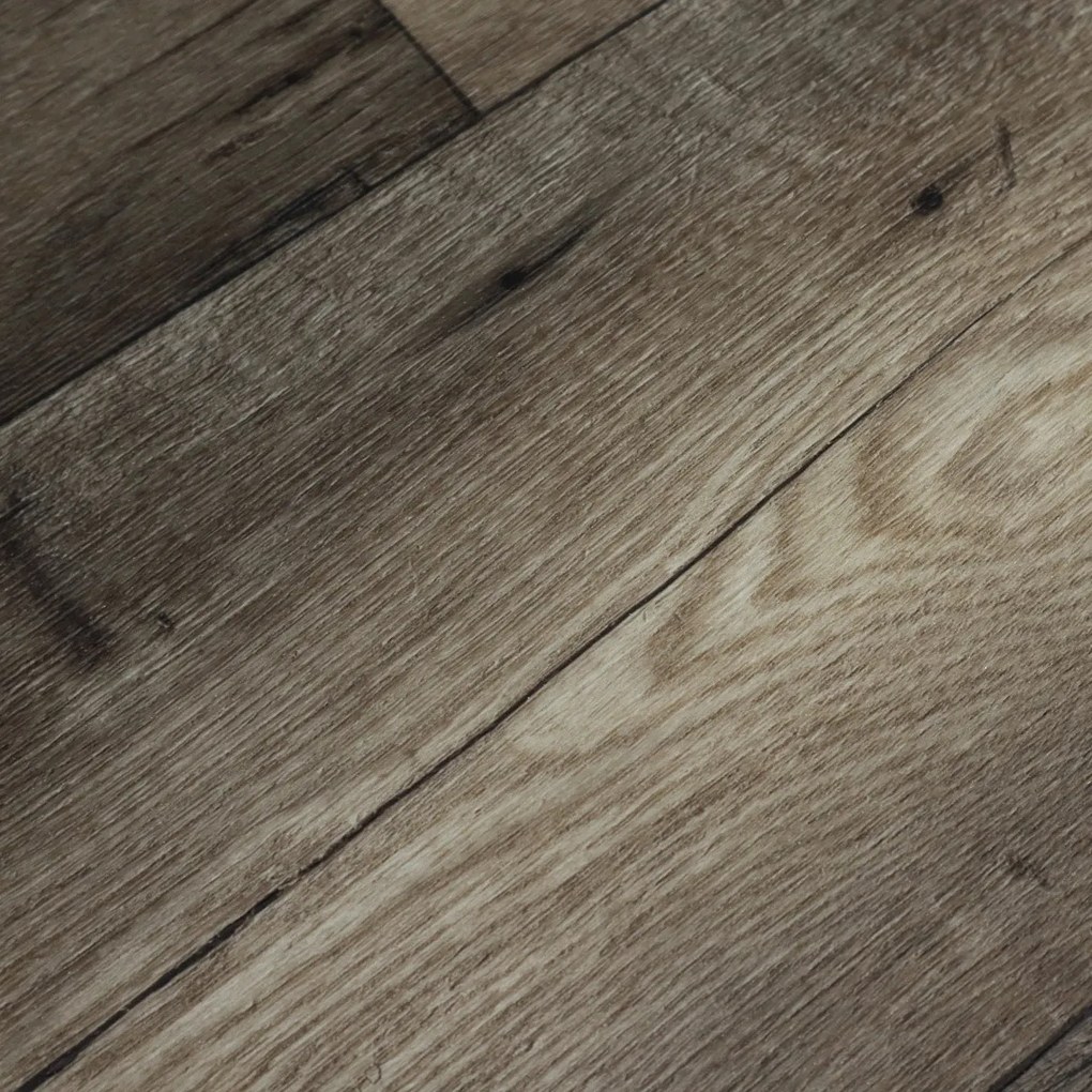 Beauflor, PVC podlaha - lino Texalino Supreme 997 D Valley Oak - dub, na mieru, šíře 2m,3m,4m,5m, hnedá, filc, chodba / predsieň