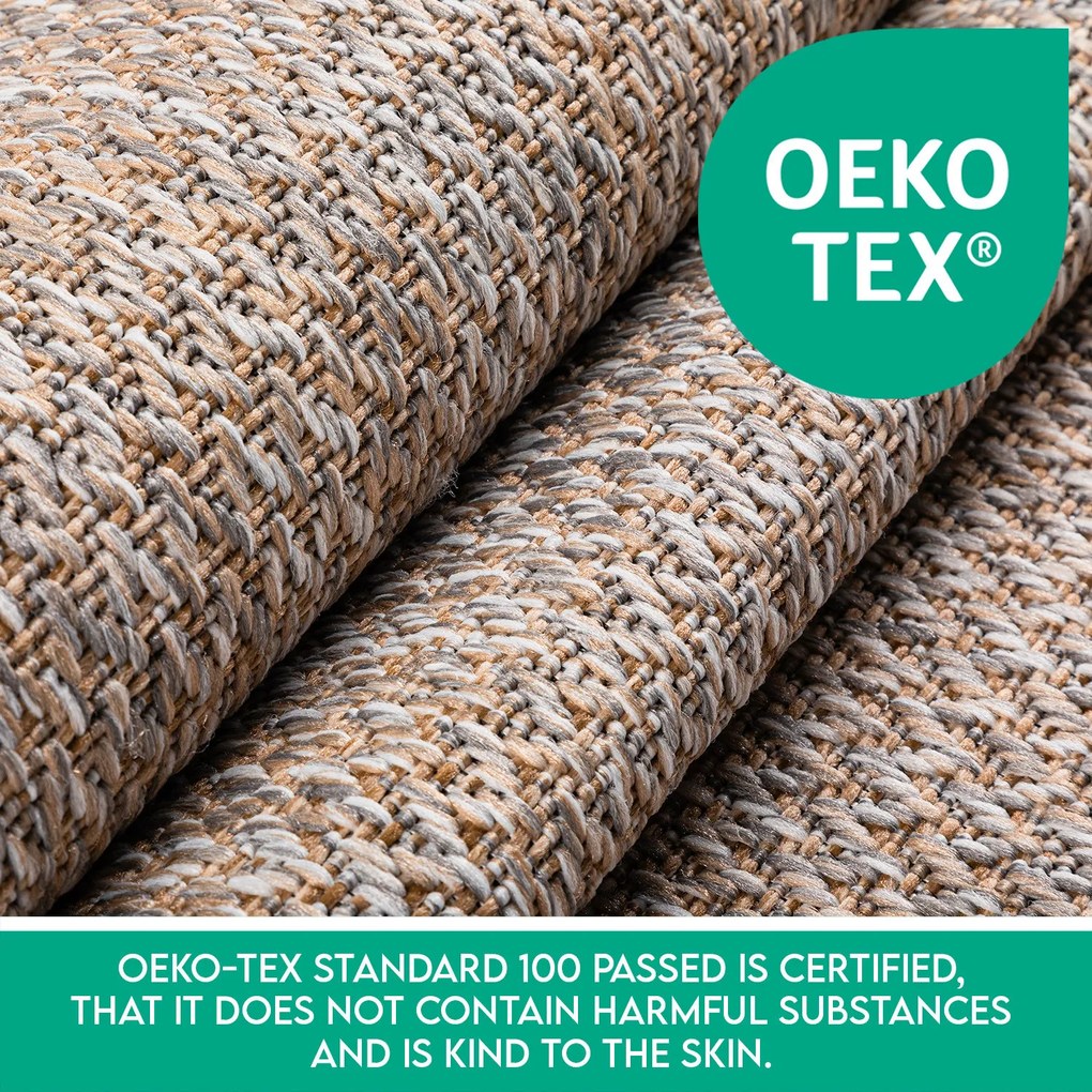 Kusový koberec Zagora 4511 Beige – na von aj na doma, 120x170, béžová, chodba / predsieň, Ayyildiz