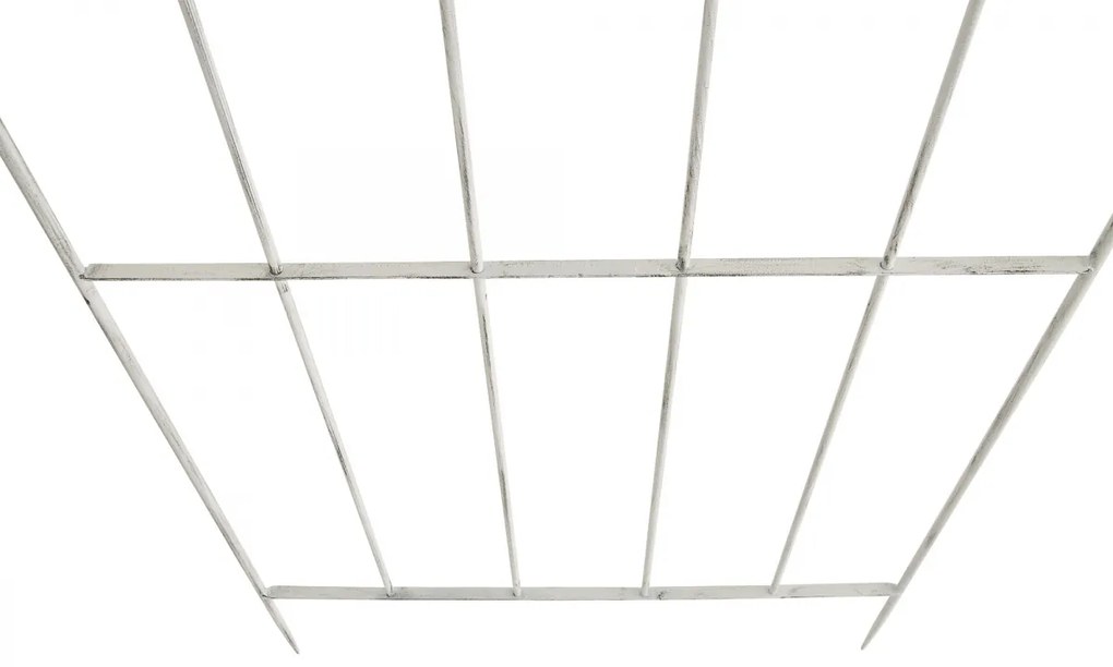 Mriežka na popínavé rastliny Paula - 180 x 85,5 cm - Biela antik