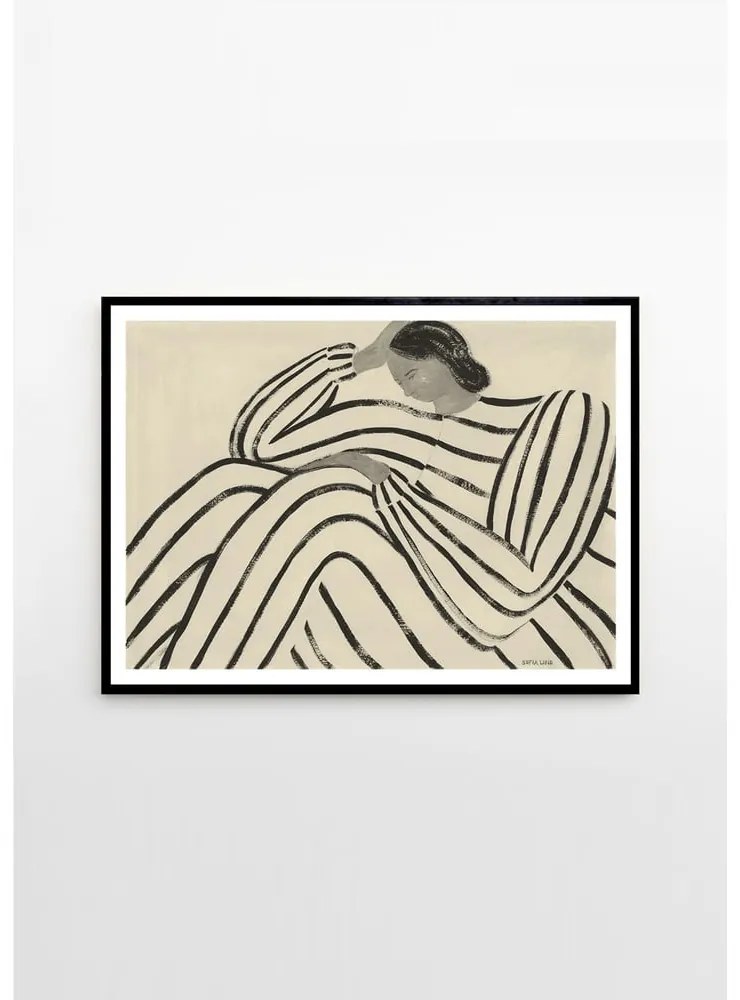 Plagát 100x70 cm Waiting – Sofia Lind – The Poster Club