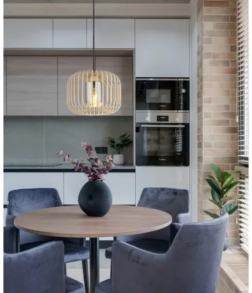 Globo 15758H1 - Závesný luster ALFRED na lankách 1xE27/40W/230V, priemer 28 cm