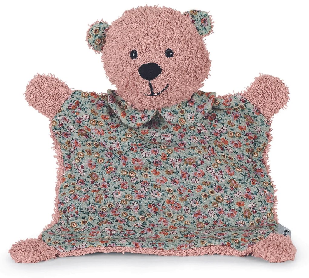 Sterntaler hračka chrastící mazlík méďa Terry 27 cm růžový 3211873