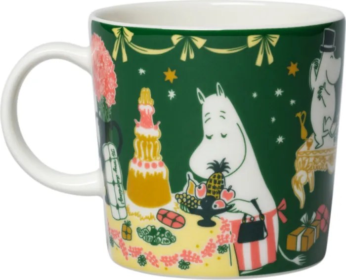 Hrnček Moomin Gift of Love 0,3l, zelený