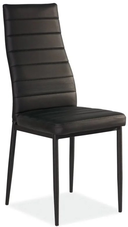 Jedálenská stolička Signal H-261 C čierna/čierna