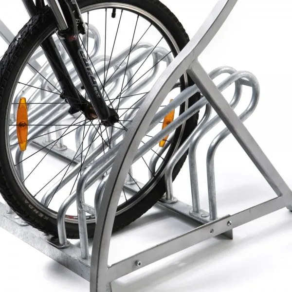 Stojan na bicykle, 6 miest