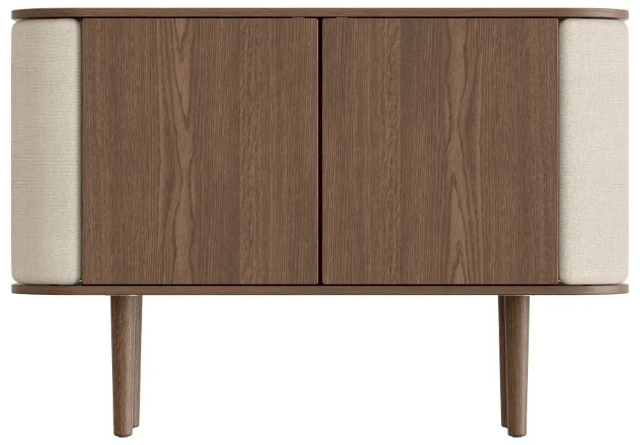 Hnedo-béžová nízka komoda v dekore duba 109x75 cm Treasures – UMAGE