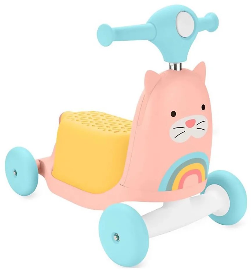 Skip Hop - Odrážadlo 3v1 ZOO mačka 3xAAA