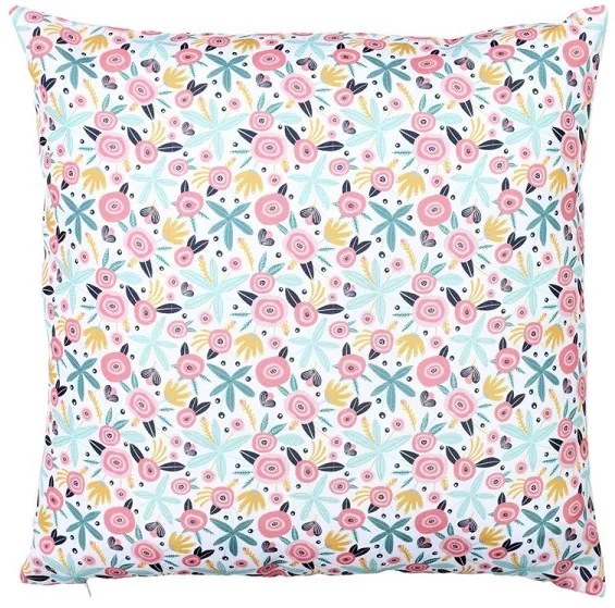 HOME DECO KIDS Detský dievčenský vankúš Bambuľka s odnímateľným poťahom