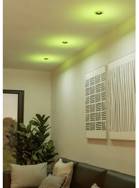 Eglo 901118- SADA 3xLED RGB Stm. kúpeľňové svietidlo CALONGE 3,8W/230V IP44 + DO