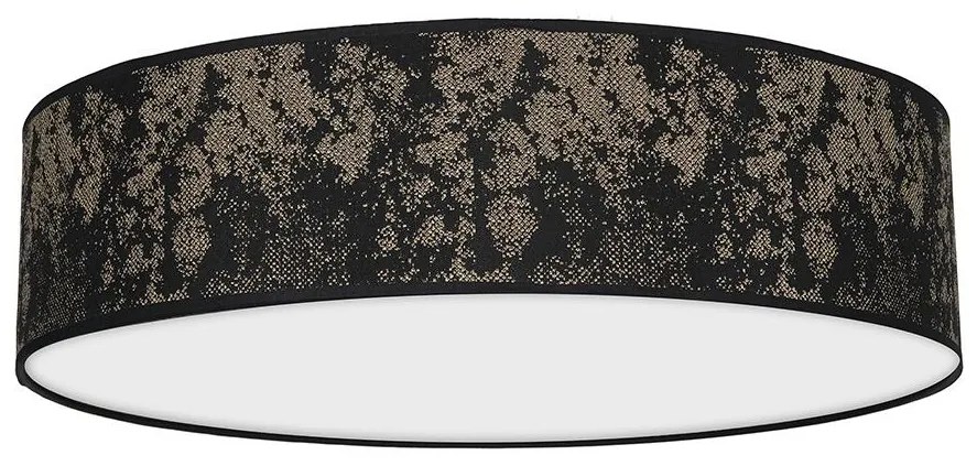 Stropné svietidlo SATINO 3xE27/60W/230V čierna/zlatá