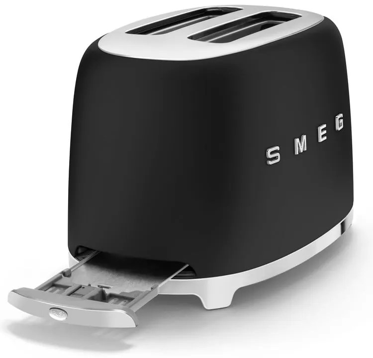 Matne čierny hriankovač Retro Style – SMEG