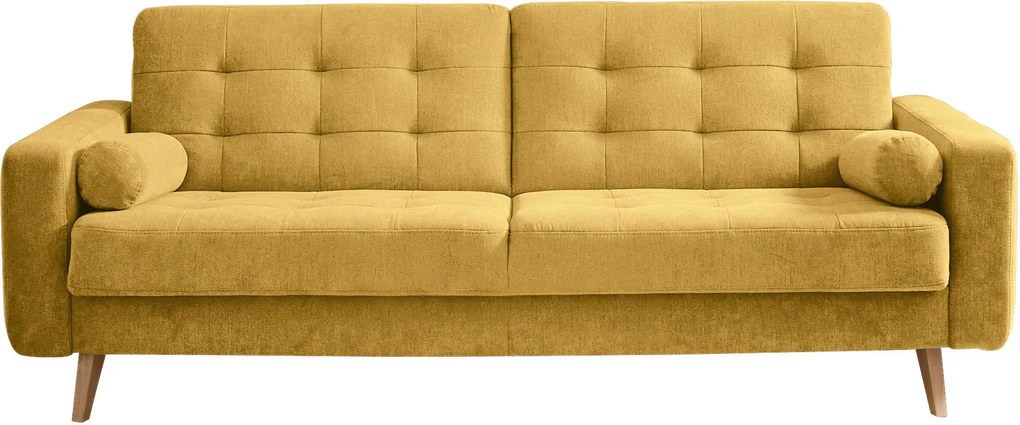 XXXLutz ROZKLADACIA POHOVKA, textil, kompozitné drevo, žltá MID.YOU - Sedačky - 002220030911