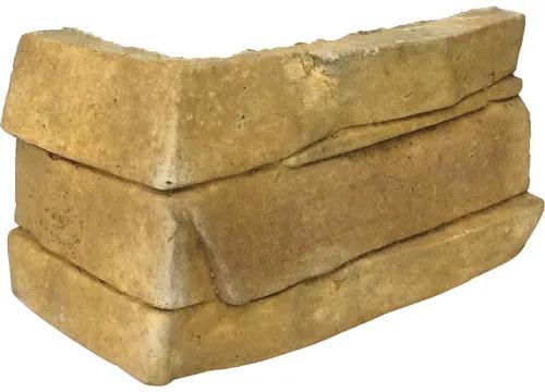 Obklad imitácia kameňa Obdélníkový obklad - vnější roh 10 x 20 cm