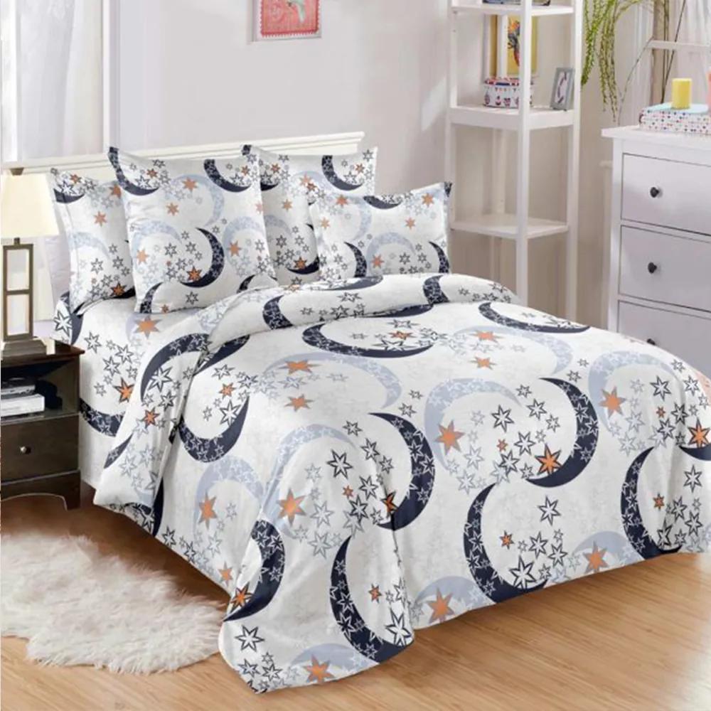 Bavlnené obliečky 7-dielna kvalitná posteľná bielizeň B-3335
