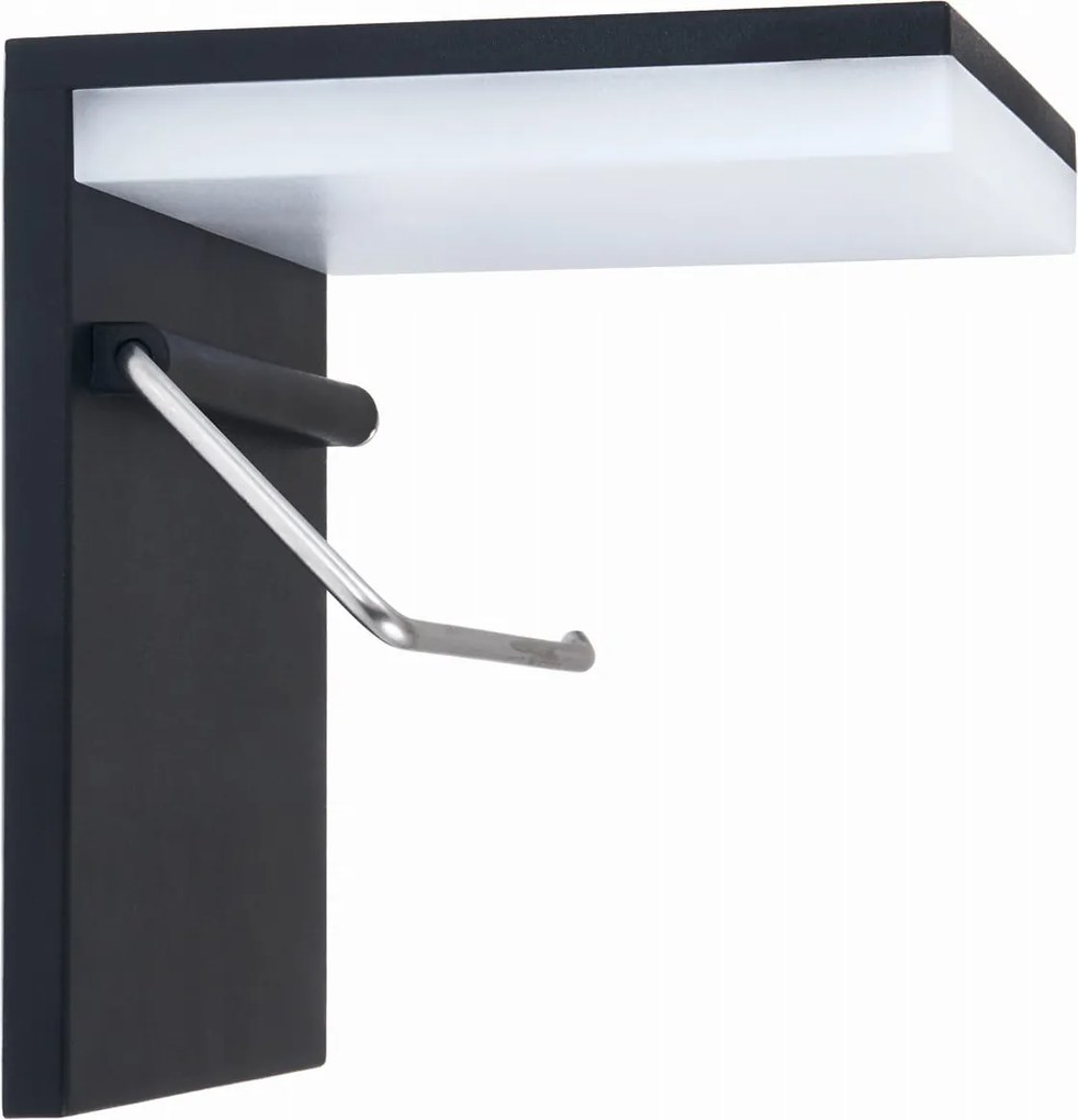 BERGE LED držiak na toaletný papier s USB 5W - neutrálna biela