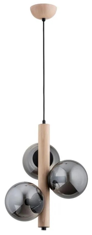 Luster na lanku KANET 3xE14/40W/230V béžová/šedá