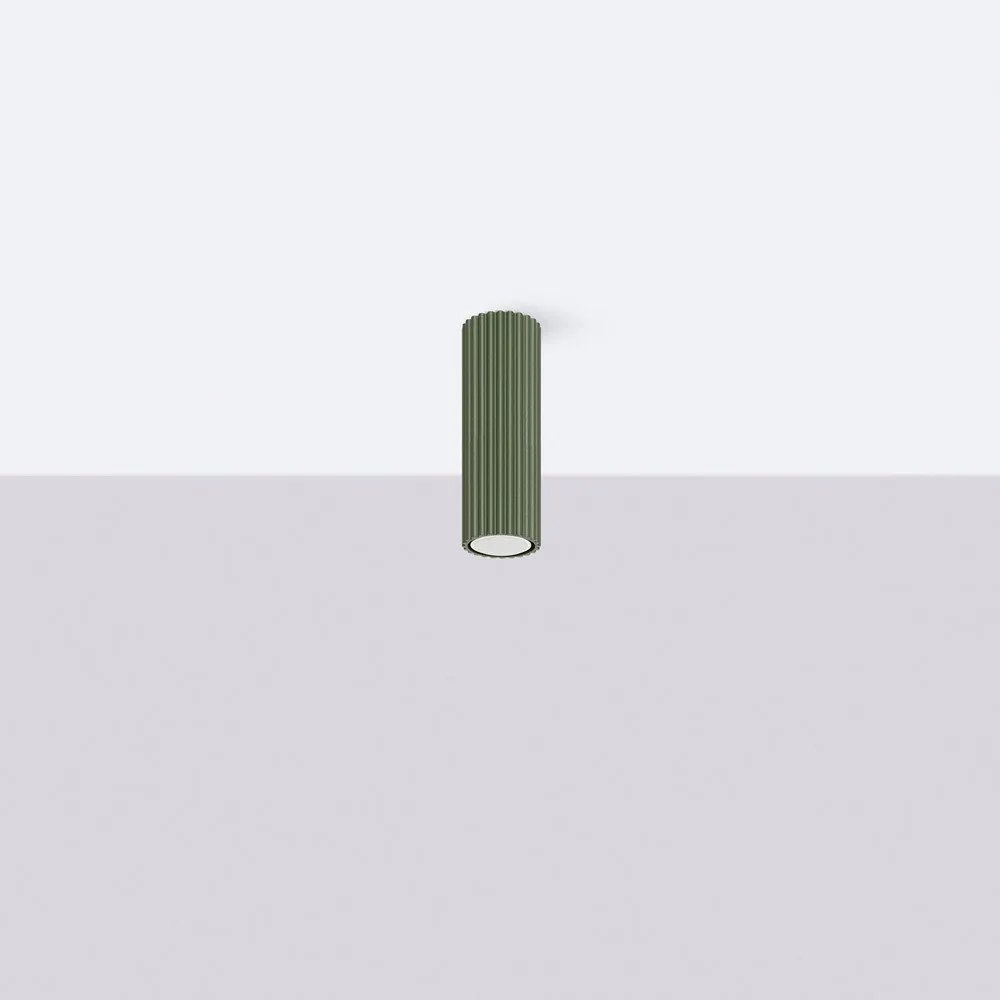 Zelené bodové svietidlo Gleam – Sollux