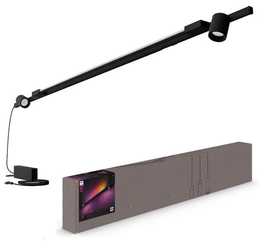 Philips-SADA 3xLED Stmievateľné svietidlo do lištového systému Hue LED/39,9W/230V