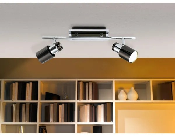 Eglo 30833 - LED bodové svietidlo DAVIDA 1 2xGU10/5W/230V