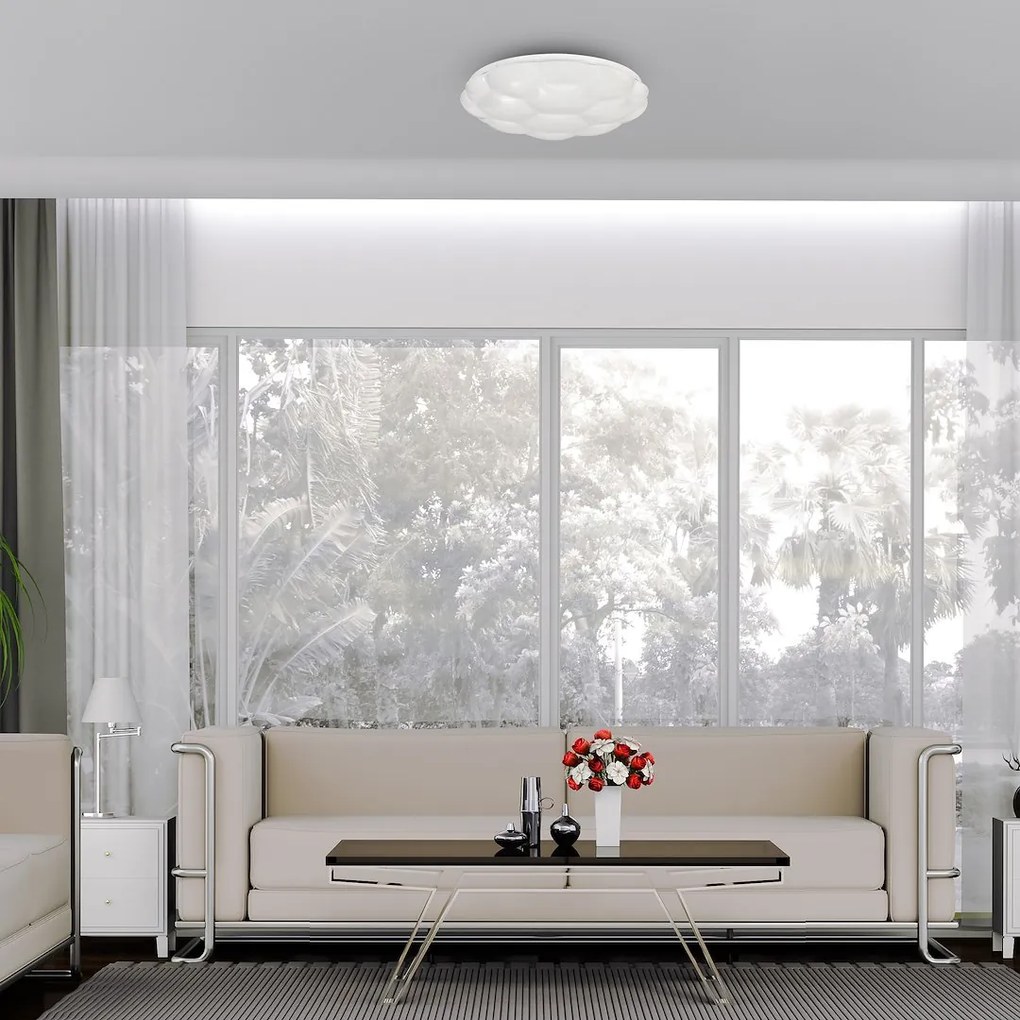 EUlight Stropné LED svietidlo Cloud, 1x LED 40w, 3000-6000k, w