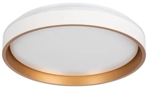 Kanlux 37328 - LED Stropné svietidlo SOLN LED/17,5W/230V pr. 38 cm biela/zlatá