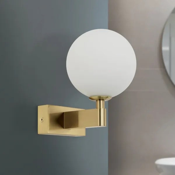 Orion WA 2-1375/1 - Kúpeľňové nástenné svietidlo MARA 1xG9/20W/230V IP44 zlatá