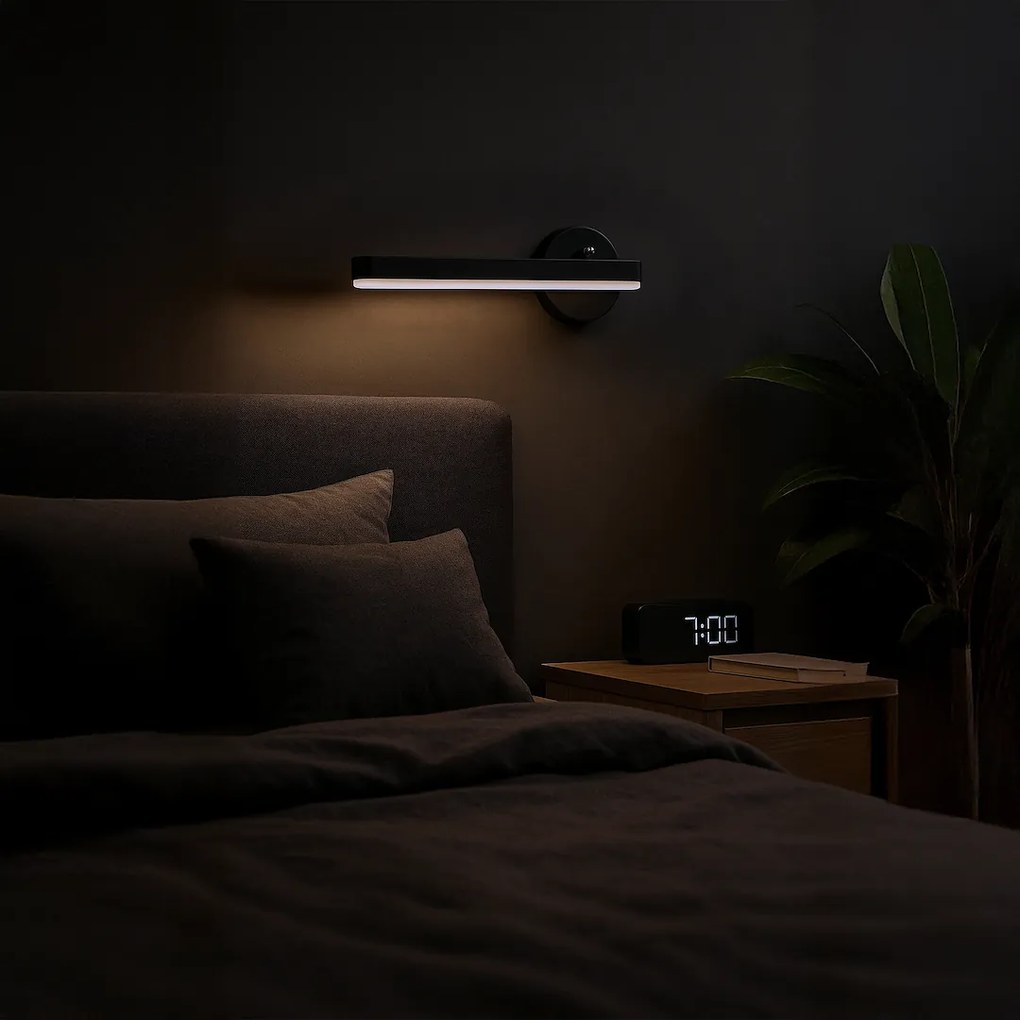 Nástenné LED svietidlo Sydney L, 1x LED 6w, 4000k, b