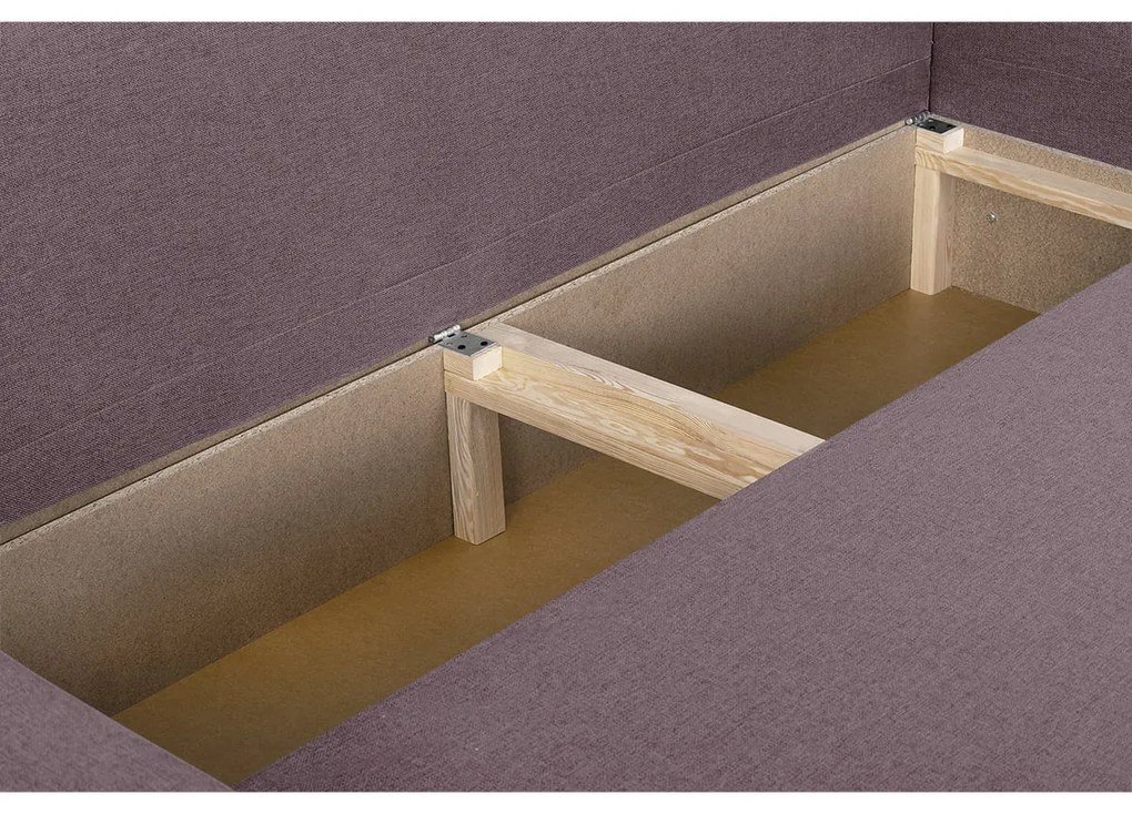 Trojmiestna pohovka s funkciou spania DOLAR II Hnedá