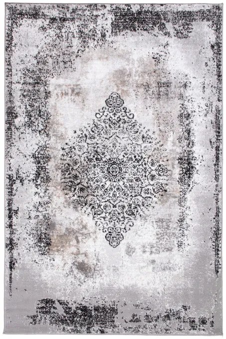 Koberec MAYA PR276 sivý / čierny