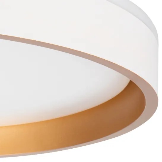 Kanlux 37328 - LED Stropné svietidlo SOLN LED/17,5W/230V pr. 38 cm biela/zlatá