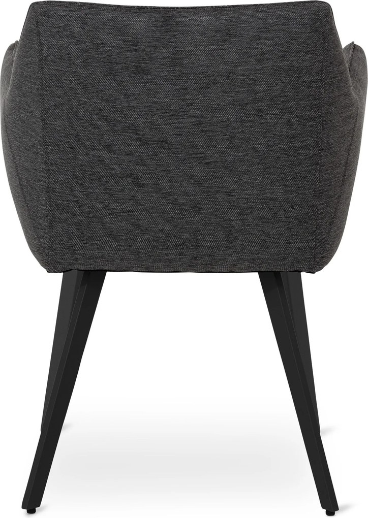 Jedálenské kreslo s rýchloschnúcou penou a textilným poťahom vhodným aj do exteriéru