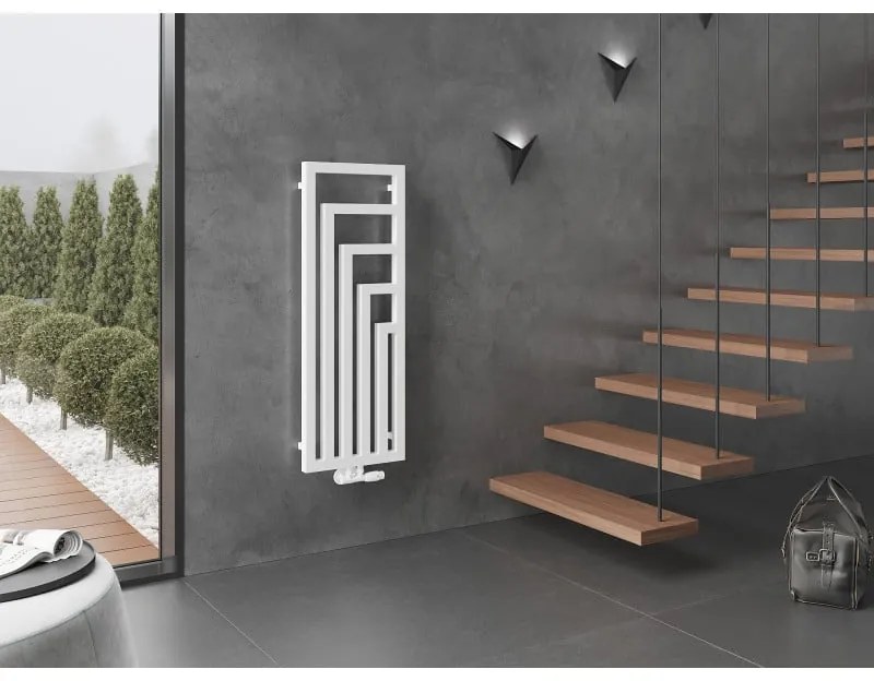 Mexen Alaska, vykurovacie teleso 1216x440 mm, 549 W, biela, W205-1216-440-00-20