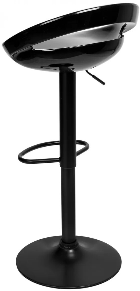 Barová stolička Cork čierna