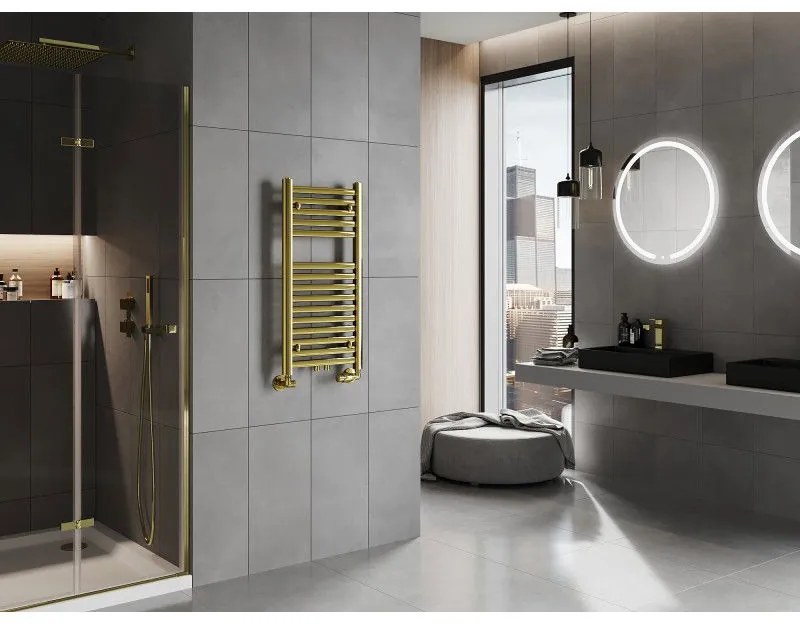 Mexen Hades, vykurovacie teleso 800x400 mm, 249 W, zlatá lesklá, W104-0800-400-00-50