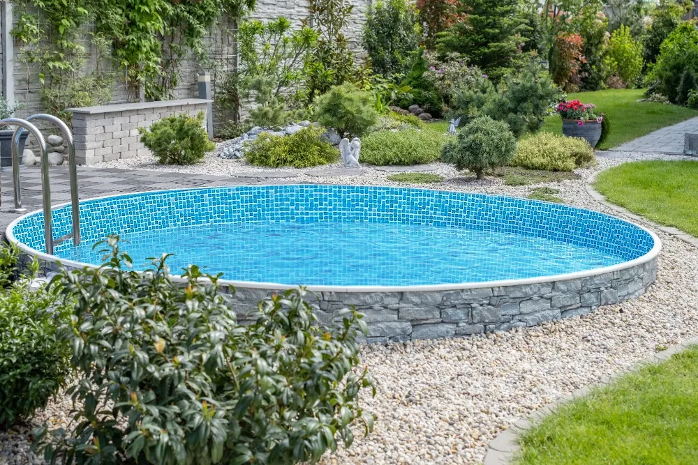 Mozaiková bazénová vložka pre bazén 7,3 m x 3,7 m x 1,2 m