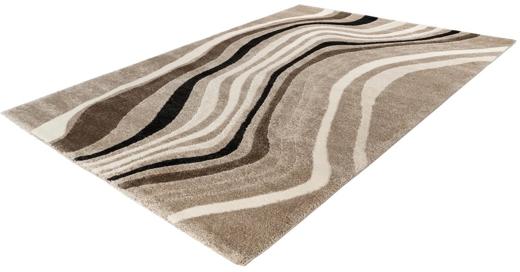 Kusový koberec My Frisco 283 Taupe, 160x230, hnedá, obývacia izba, Obsession