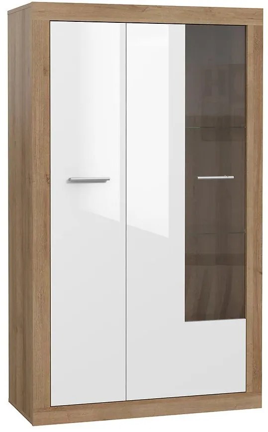 Vitrína 2D Baccio BCCV521 Dub Riviera