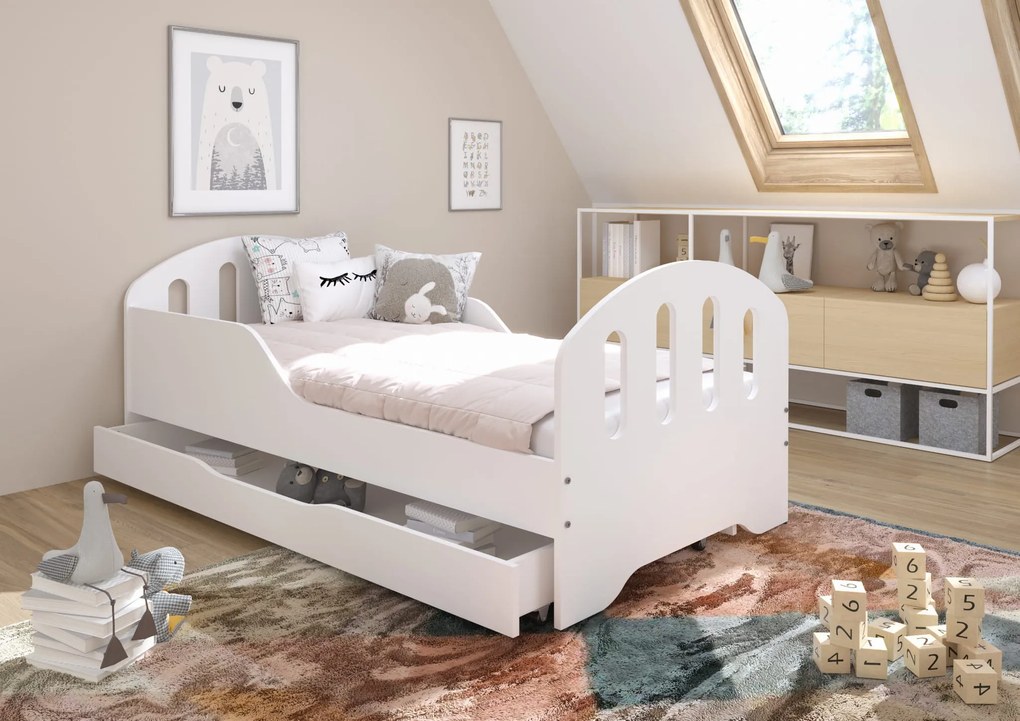 Wooden Toys Detská posteľ SMILE 160x80