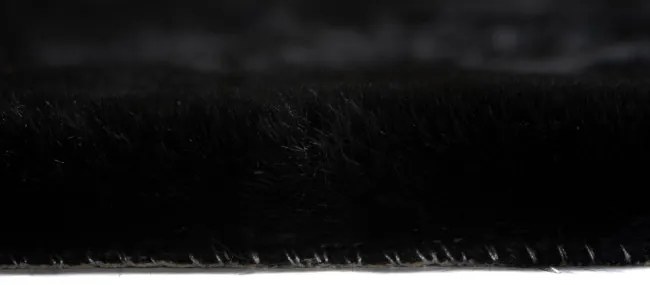 Koberec RABBIT FUR čierny