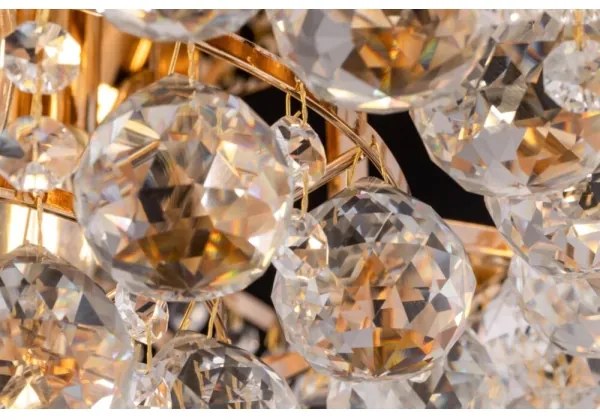 Maytoni DIA120-06-G - Stropné svietidlo KAROLINA 6xE14/40W/230V