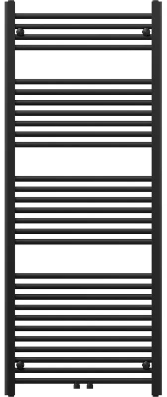Mexen Mars, vykurovacie teleso 1500 x 600 mm, 729 W, čierna, W110-1500-600-00-70