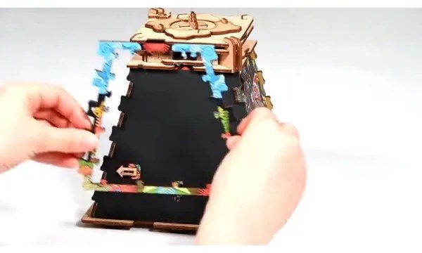 iDventure - Drevený hlavolam Pyramída Slnka