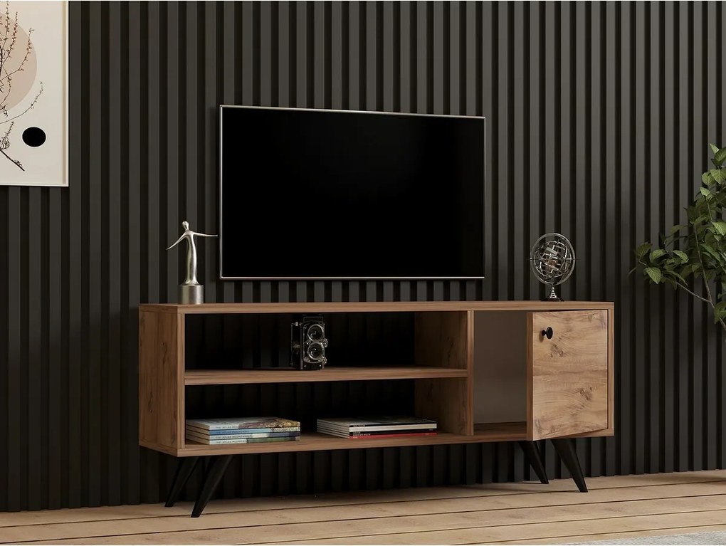 Jena Atlantic Pine Black TV stolík