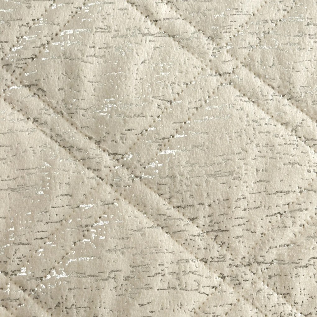 Prehoz na posteľ D91 LUIZ 170 x 210 cm, krémový